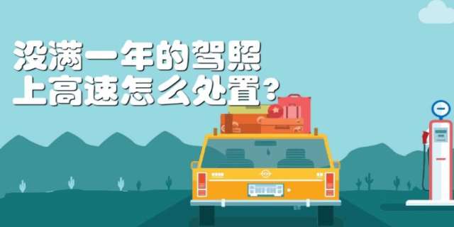驾照没满一年上高速怎么处理2024