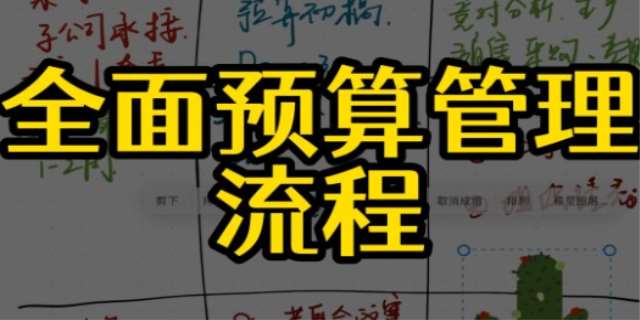 全面预算管控有哪些办法