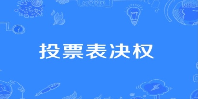 公司表决权什么意思
