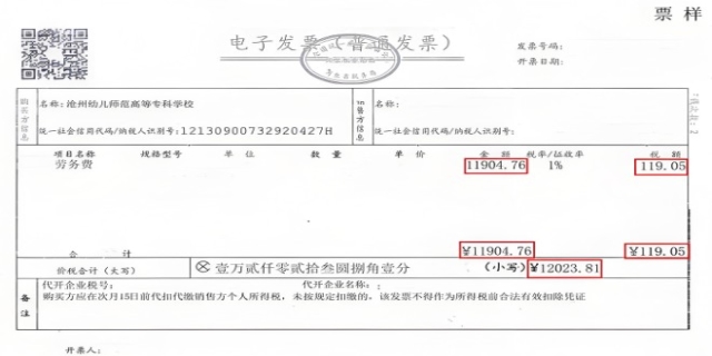 劳务发票是什么